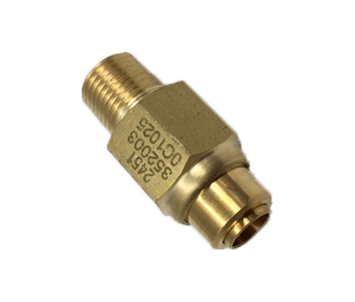 Hydraulické armatúry mosadze 10