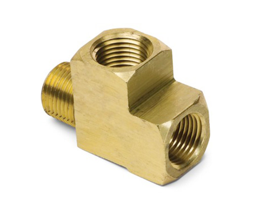 3750# mosadzné armatúry Male Run Tee Brass Rúrky